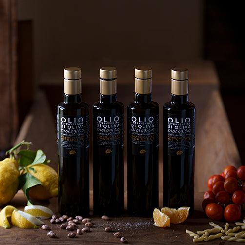 Tasting Box 5 Organic EVO Oils 100ml - to experiment with your combinations